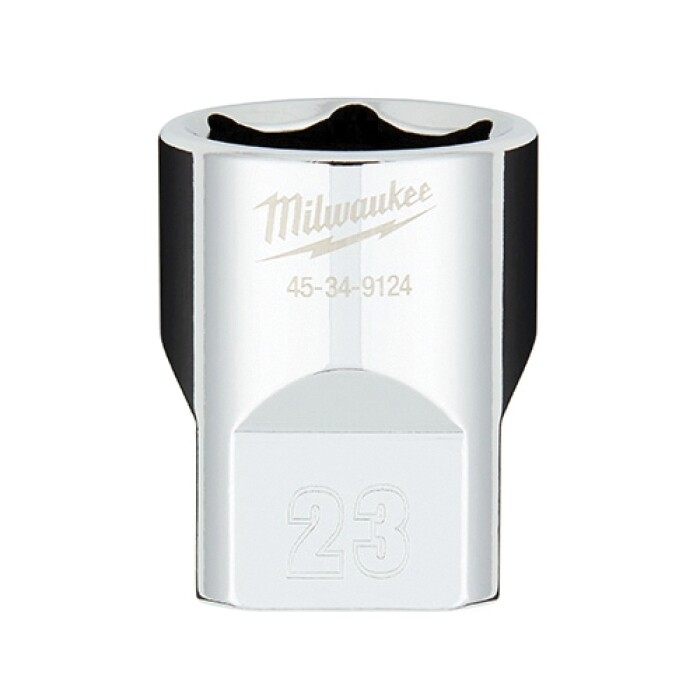 Milwaukee 1/2”Drive Metric Socket, 23MM