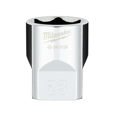 Milwaukee 1/2”Drive Metric Socket, 23MM