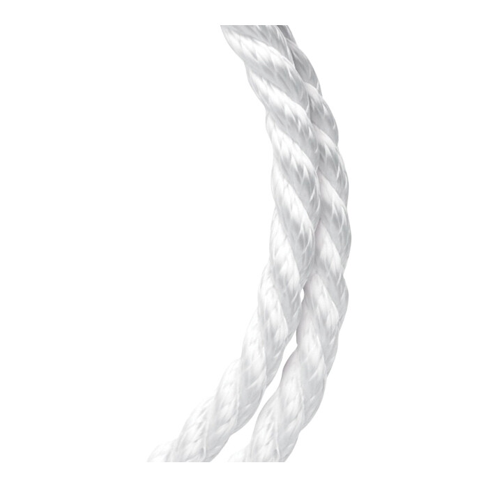 Baron 54612 White Nylon Braided Rope, 1/2&quot;