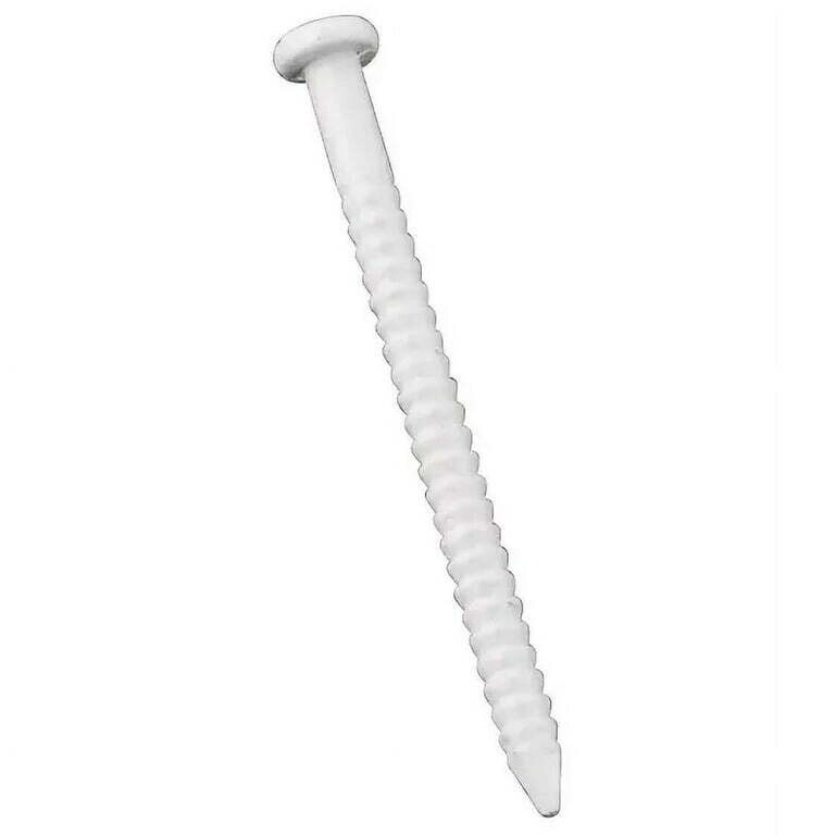 White Paneling Nails, 1&quot;