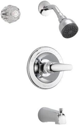 DELTA P188720 Peerless Chrome Single Lever Tub/Shower Faucet