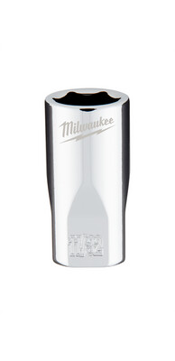 Milwaukee 1/4&quot; Drive SAE Shallow Socket, 11/32&quot;