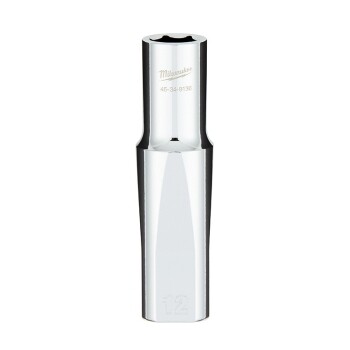 Milwaukee 1/2”Drive Metric Deep Socket, 12MM