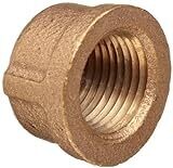Anderson Metals Brass Pipe Cap, 1/8&quot;