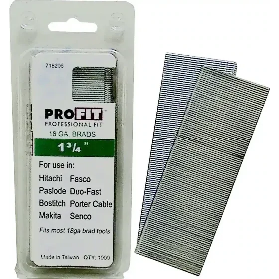 Brad Stick Nails, 18X1-3/4&quot;