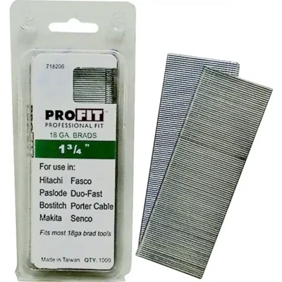 Brad Stick Nails, 18X1-3/4&quot;