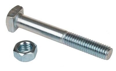 Shear Bolts for New Holland Balers, 3/8&quot;-16X2-3/4&quot; Sq. Head Gr2