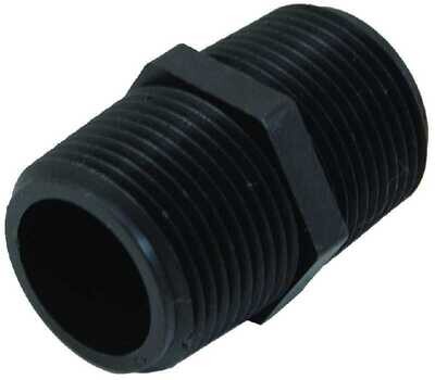 Poly Pipe Nipple, 1/4” XClose
