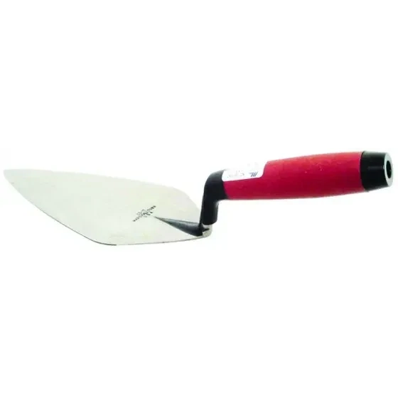 Marshalltown 33 10FG Brick Trowel w/DuraSoft Handle, 10&quot;X4-5/8&quot;