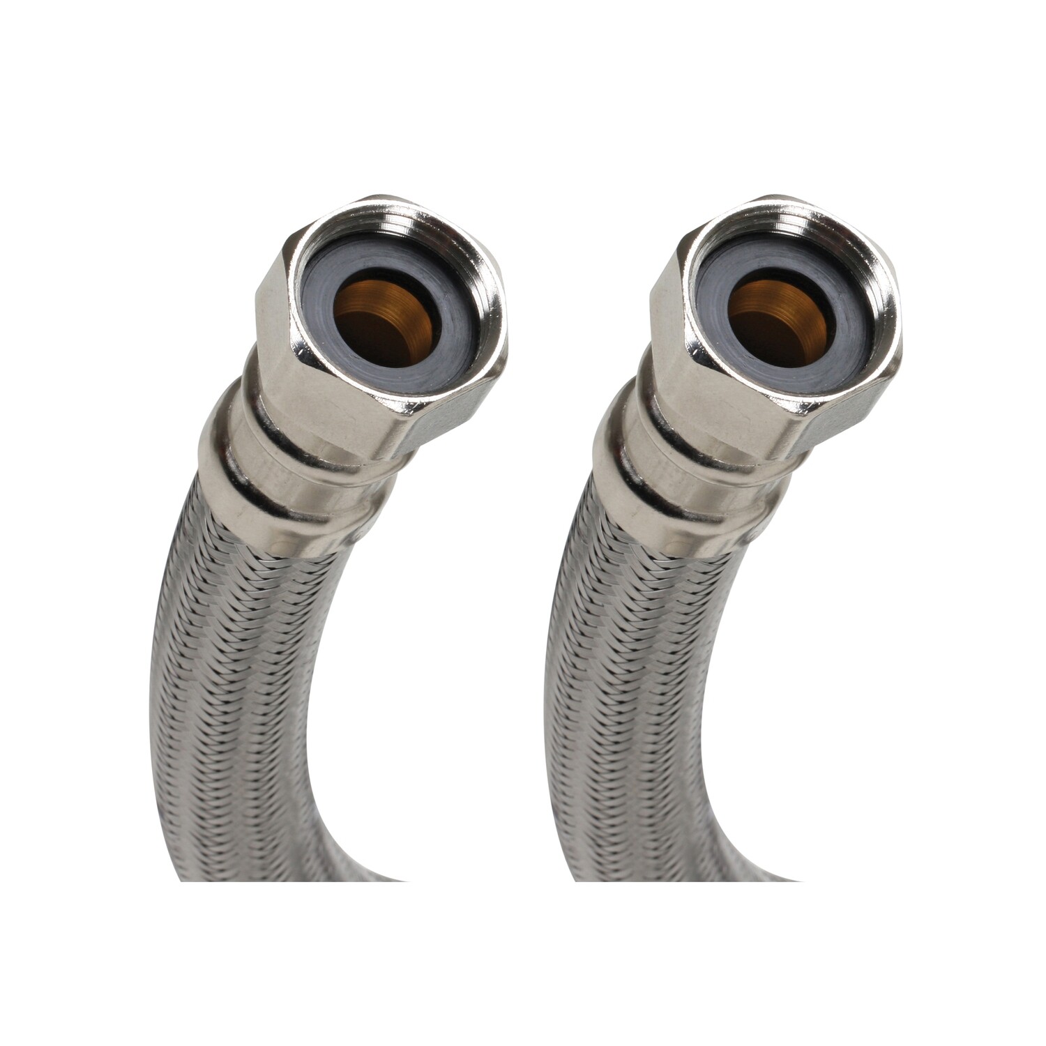 FluidMaster B1H18 High-Flexible SS Water Heater Connector, 18&quot;