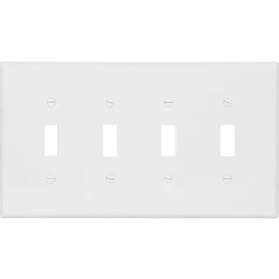 Eaton PJ4W Unbreakable Mid-Sized White 4G Switch Cover