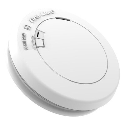 First Alert 1039852 Maintenance Free 10YR Photoelectric Smoke Alarm
