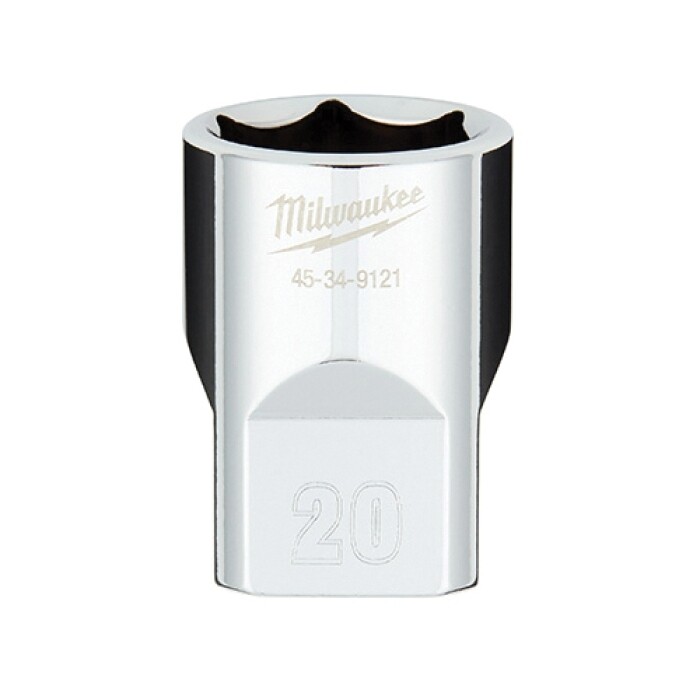 Milwaukee 1/2”Drive Metric Socket, 20MM