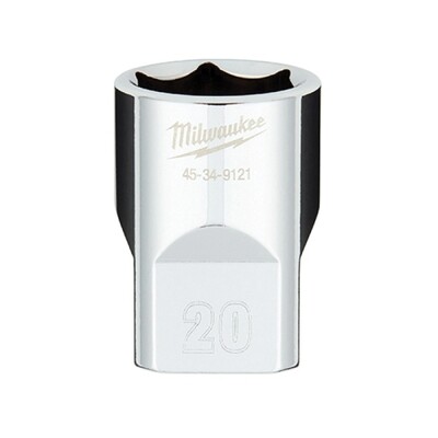 Milwaukee 1/2”Drive Metric Socket, 20MM