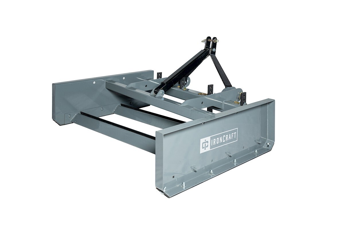 IronCraft 5Ft Dual Edge Grader Blade w/Scarifiers