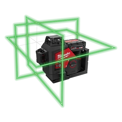 Milwaukee M12 Triple Plane 360° Laser Kit