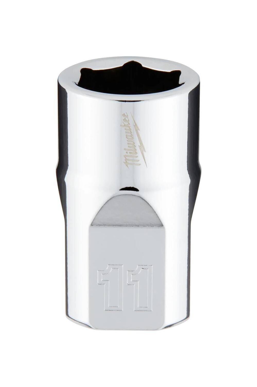 Milwaukee 3/8&quot; Drive Metric Shallow Socket, 11mm