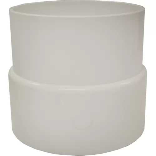 Tigre PVC Adapter Coupling, 6&quot; DWV X 6&quot; S&amp;D