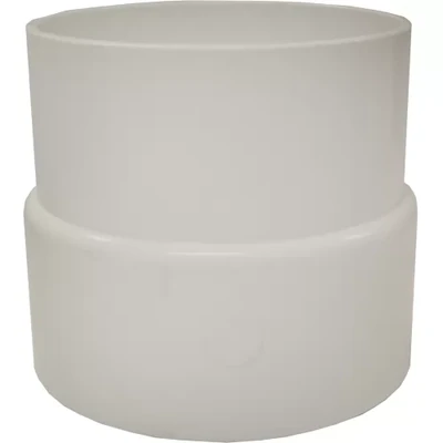 Tigre PVC Adapter Coupling, 6&quot; DWV X 6&quot; S&amp;D