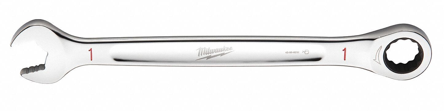Milwaukee SAE Ratcheting Wrench, 1&quot;