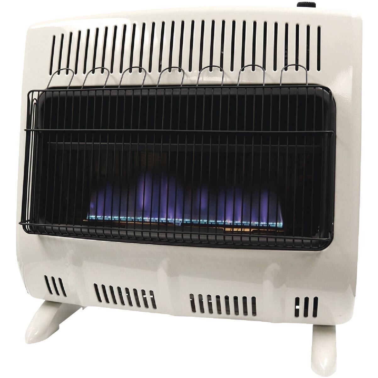 Mr Heater MHVFDF20BFT Blue Flame Wall Mount Heater, 20,000Btu/600SQ Ft (Dual Fuel)