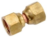 Anderson Metals 754070-06 Flare Swivel Connector, 3/8&quot; Female