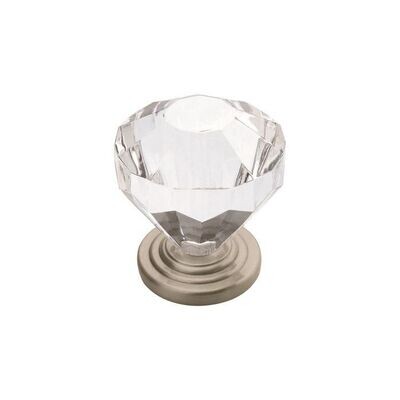 Amerock 14303G10 Traditional Classics Acrylic Knob, 1-1/4&quot;