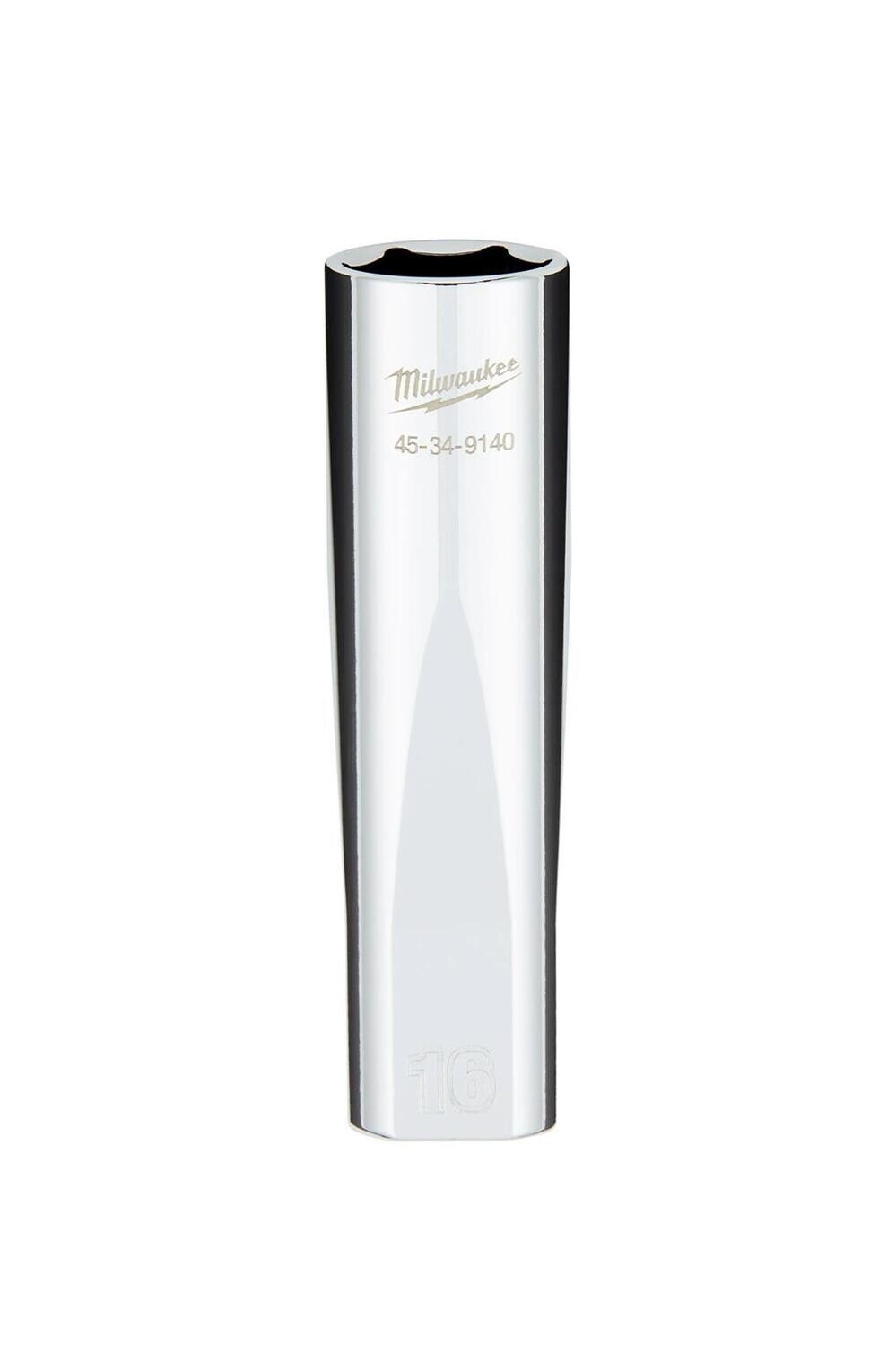 Milwaukee 1/2”Drive Metric Deep Socket, 16MM