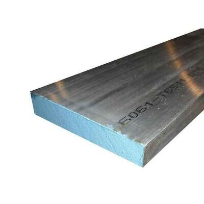 Aluminum Flat, 3/8&quot;X4&quot;