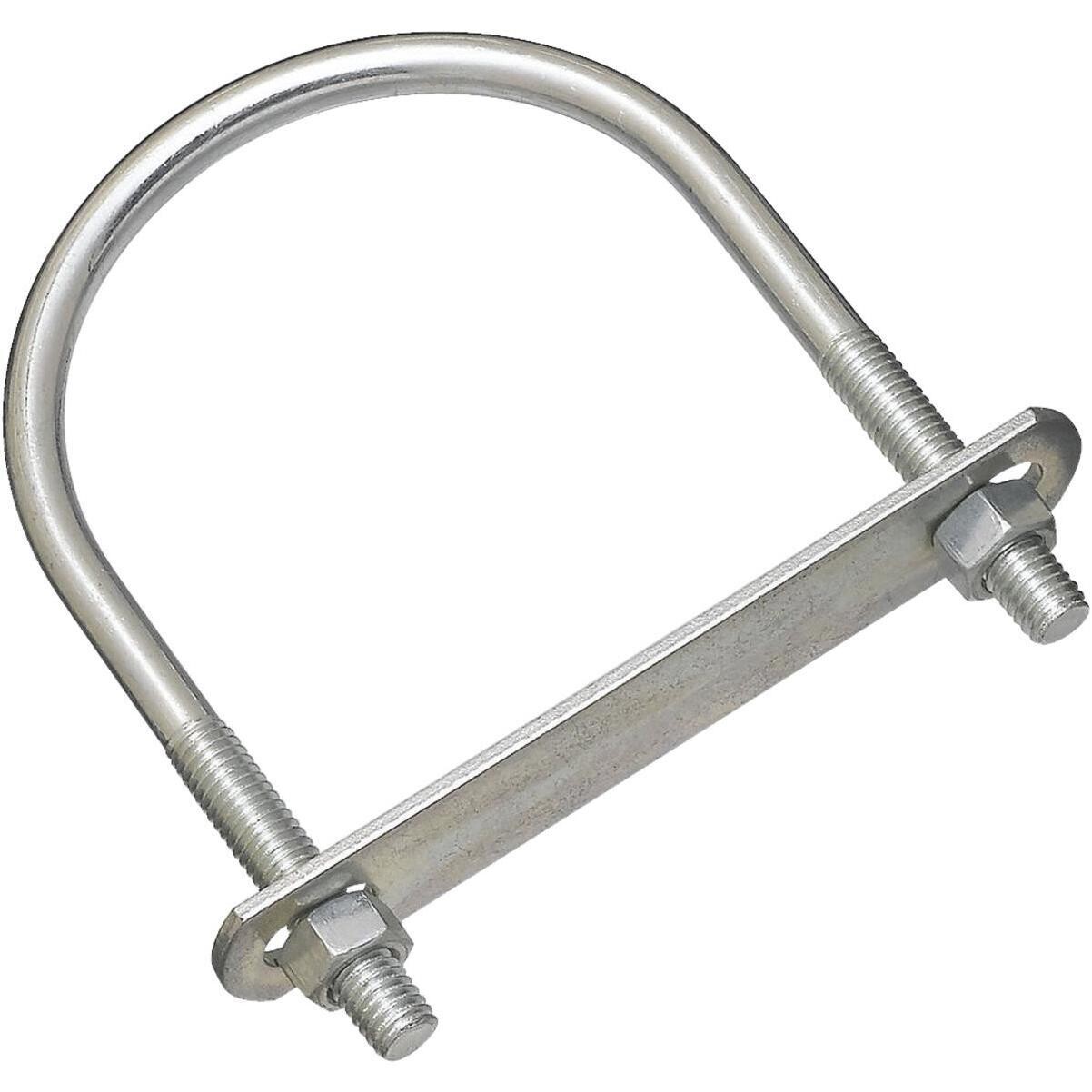 National Hardware N222-224 U-Bolt w/Nuts, 3/8&quot;X3-1/2&quot;X5-1/4&quot;