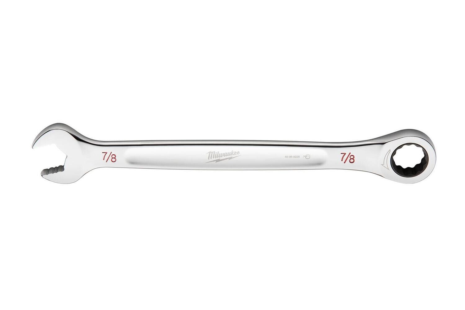 Milwaukee SAE Ratcheting Wrench, 7/8&quot;