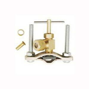 PlumbPak PP855-2LF 1/4&quot;C Outlet Saddle Valve