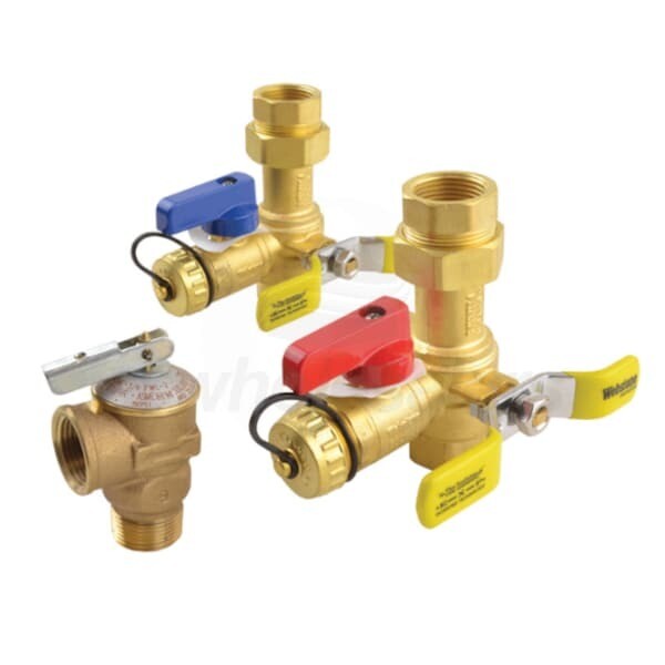 Richmond RTG20220AB Tankless Water Heater Valve Kit