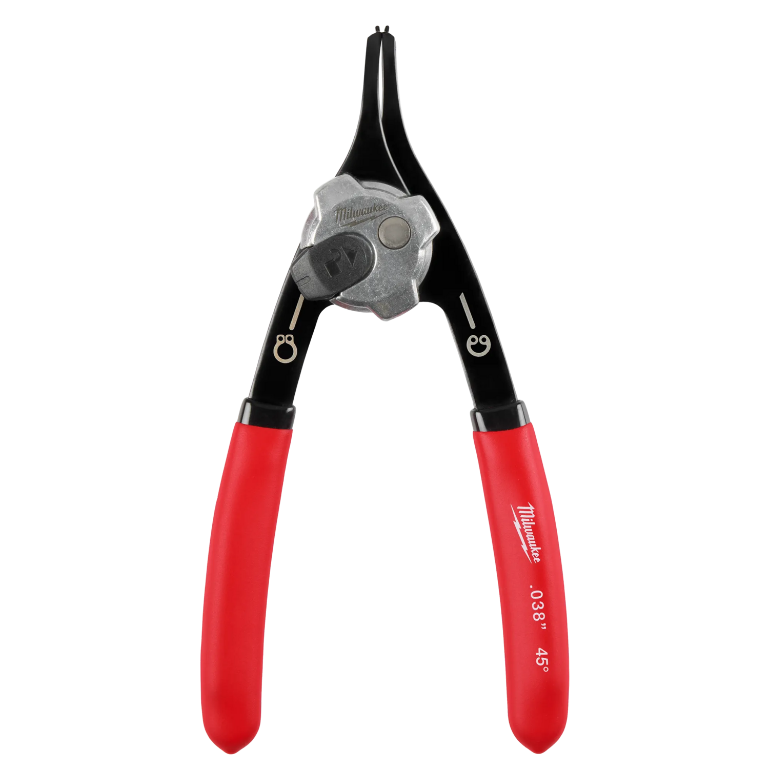 Milwaukee Convertible Small Snap Ring Pliers - 45°