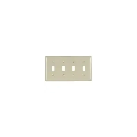 Eaton 2154LA-BOX Lt Almond Switch Cover, 4G