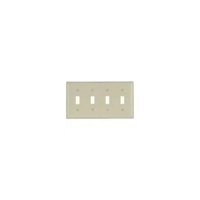 Eaton 2154LA-BOX Lt Almond Switch Cover, 4G