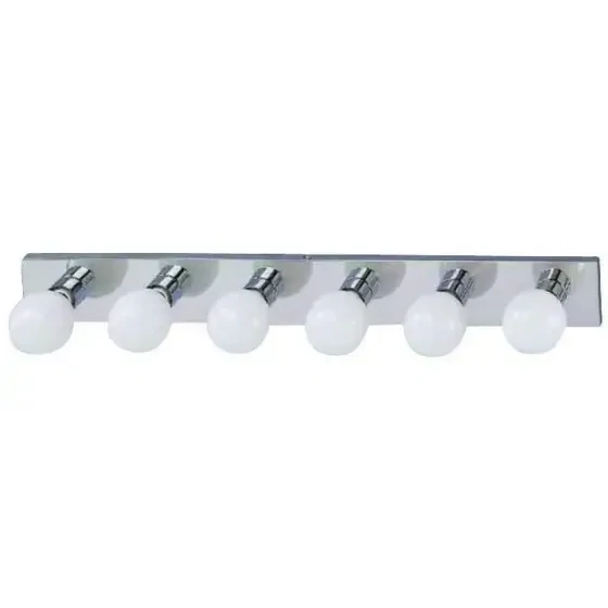 Boston Harbor V5CH06 6Lt, 36&quot;, Chrome Vanity Light Fixture