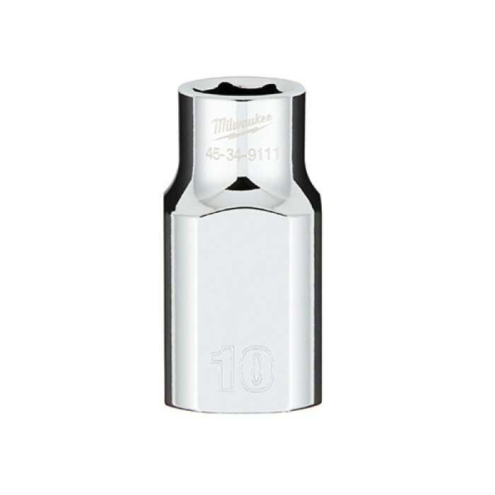Milwaukee 1/2”Drive Metric Socket, 10MM
