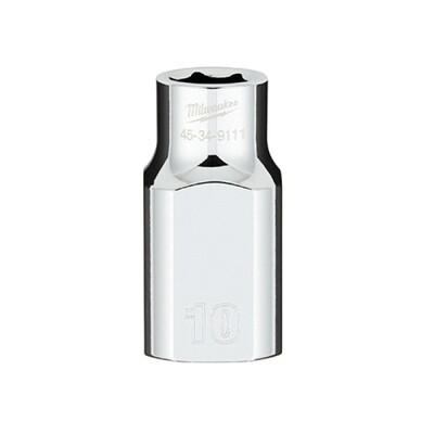 Milwaukee 1/2”Drive Metric Socket, 10MM