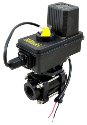 Electric Ball Valve, 3/4&quot; 300psi