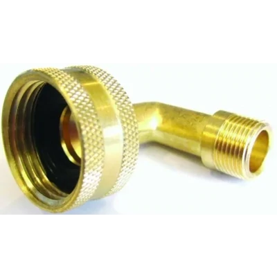 Anderson Metals 737469/469-0612 Brass Dish-washer Elbow, 3/4&quot;GHT X 3/8&quot; Compression