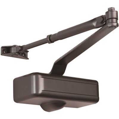 Tell Manufacturing DC100079 Bronze door Closer, 30-65Lb