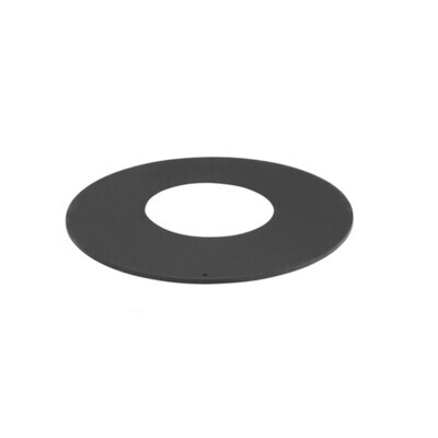 Selkirk 206488 Matte Black Trim Plate Spacer, 6&quot;