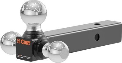 Curt 45001 Tri-Ball Hitch, 1-7/8&quot;, 2&quot;, 2-5/16&quot;