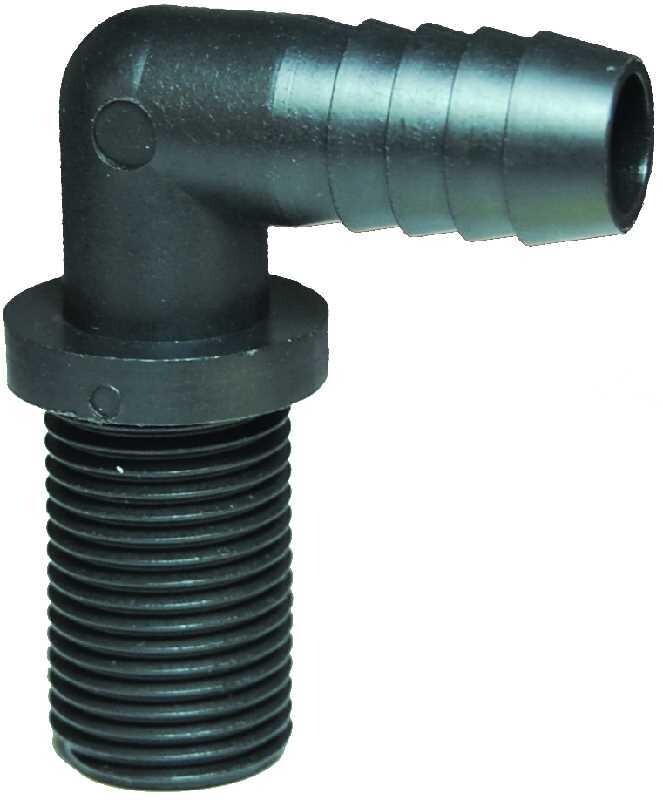TeeJet Single Nozzle Body w/Mounting Nut, 3/8&quot; Barb