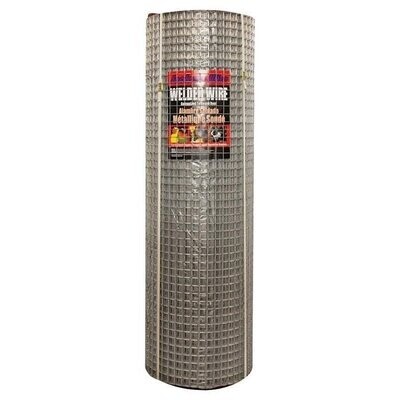 Jackson Wire 10033914 Welded Wire,  1&quot;X1&quot;X48&quot;X100Ft 14Ga