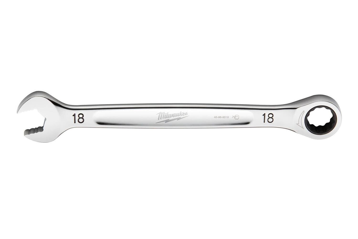 Milwaukee Metric Ratcheting Wrench, 18mm