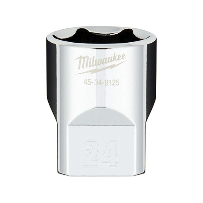 Milwaukee 1/2”Drive Metric Socket, 24MM