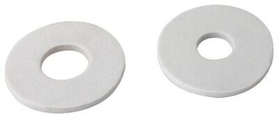 Keeney K820-20 White Rubber Stub Out Moisture Guards, 6Pk