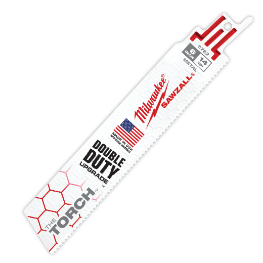 Milwaukee Double Duty 6&quot; 14 TPI The Torch™ SAWZALL® Blade   10Pk